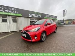 Red Used 2016 Toyota Yaris Hatchback | £6,450 (Fair price)