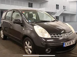 Black Used 2008 Nissan Note Acenta MPV | £3,000 (A bit pricey)