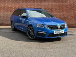 Race blue Used 2019 Skoda Octavia vRS Estate | £18,790 (Fair price)
