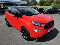 Red Used 2019 Ford Ecosport ST-Line SUV | £10,789 (Fair price)