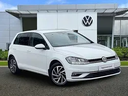 White Used 2020 VW Golf VII Match Hatchback | £15,495 (Fair price)