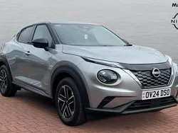 Silver Used 2024 Nissan Juke N-Connecta SUV | £20,608 (Fair price)