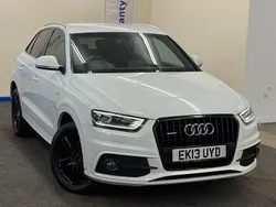 White Used 2013 Audi Q3 S-Line SUV | £7,895 (Fair price)