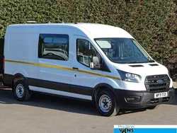 White Used 2022 Ford Transit Van | £20,650 (Expensive)