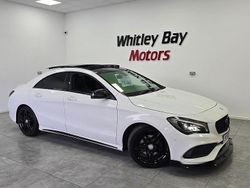 White Used 2016 Mercedes CLA200 AMG line Sedan | £12,690 (A bit pricey)