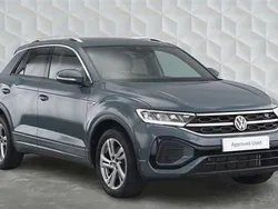 Blue Used 2024 VW T-Roc R-line SUV | £28,000 (Fair price)
