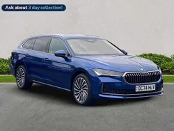 Blue Used 2025 Skoda Superb LAURIN & KLEMENT Estate | £36,990