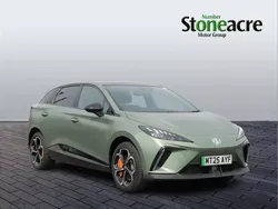 Green New 2025 MG MG4 EV Hatchback | £24,895 (Super price)