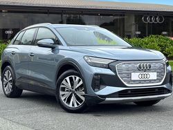 Blue New 2025 Audi Q4 e-tron Sport SUV | £41,255