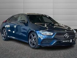 Blue Used 2022 Mercedes CLA180 AMG Line Premium Sedan | £25,233 (Fair price)