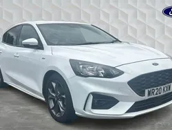 White Used 2020 Ford Focus ST-Line Hatchback | £11,295 (Fair price)