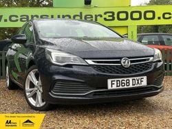 Blue Used 2019 Vauxhall Astra SRi Hatchback | £7,650 (Fair price)