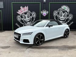 White Used 2017 Audi TT Black Edition Cabriolet | £16,250 (Expensive)