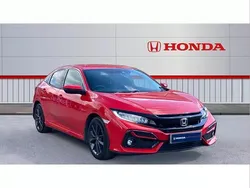 Red Used 2021 Honda Civic SR Hatchback | £15,243 (Fair price)