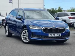 Cobalt blue Used 2024 Skoda Superb SE L Estate | £31,650 (Expensive)
