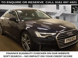 Blue Used 2019 Audi A6 S-Line Sedan | £17,440 (A bit pricey)