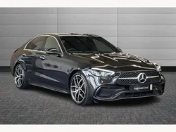 Grey Used 2024 Mercedes C300e AMG Line Premium Plus Sedan | £39,550 (Expensive)