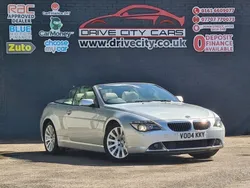 Silver Used 2004 BMW 645 Cabriolet Cabriolet | £7,495