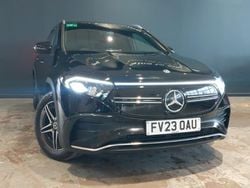 Black Used 2023 Mercedes EQA300 AMG line SUV | £26,498 (Fair price)