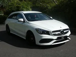 White Used 2018 Mercedes CLA180 AMG line Sedan | £14,495 (Fair price)