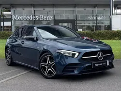 Blue Used 2022 Mercedes A200 Executive Hatchback | £20,000 (Fair price)