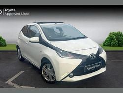 White flash Used 2015 Toyota Aygo x-press Hatchback | £5,443 (Fair price)