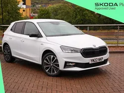 Moon white metallic Used 2022 Skoda Fabia Monte Carlo Hatchback | £16,995 (Fair price)