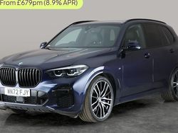 Blue Used 2022 BMW X5 M Sport SUV | £40,442 (Good price)