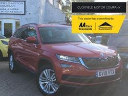 Red Used 2019 Skoda Kodiaq SE L SUV | £19,990 (Fair price)