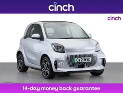 Silver Used 2021 Smart ForTwo Electric Drive Premium Coupe | £8,499