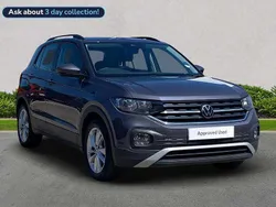 Grey Used 2022 VW T-Cross SE SUV | £15,525 (Fair price)