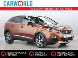 Bronze Used 2018 Peugeot 3008 GT-line SUV | £17,280 (Expensive)