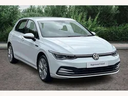 Pure white Used 2020 VW Golf VIII Style Hatchback | £17,890 (Fair price)
