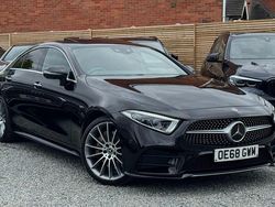 Black Used 2018 Mercedes CLS450 AMG Line Premium Plus Coupe | £28,200