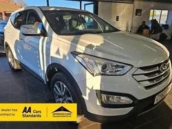 White Used 2013 Hyundai Santa Fe Style SUV | £6,500 (Super price)