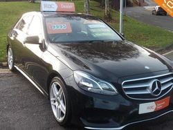 Black Used 2013 Mercedes E250 AMG Sedan | £7,995