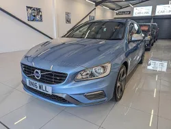 Power blue Used 2016 Volvo V60 R-Design Estate | £12,995 (Fair price)