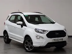 White Used 2022 Ford Ecosport ST-Line SUV | £13,998 (Expensive)
