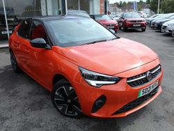 Power orange Used 2021 Vauxhall Corsa-e Elite Hatchback | £19,875