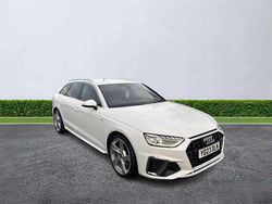 White Used 2023 Audi A4 S-Line Estate | £24,604 (Good price)