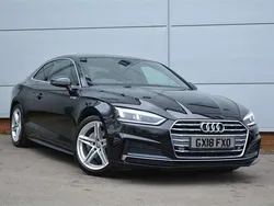 Black Used 2018 Audi A5 S-Line Coupe | £14,350