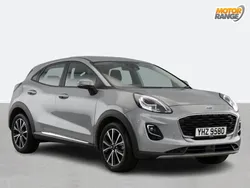 Silver Used 2022 Ford Puma Titanium Hatchback | £17,195 (Good price)