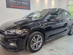 Black Used 2019 VW Polo R-line Hatchback | £13,895 (Fair price)