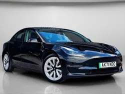 Black Used 2021 Tesla Model 3 Long Range Sedan | £17,700 (Fair price)