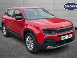 Red New 2025 Jeep Avenger EV Altitude SUV | £24,590 (Fair price)