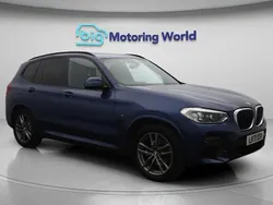 Blue Used 2021 BMW X3 M Sport SUV | £27,200 (Good price)