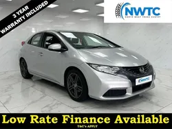 Silver Used 2013 Honda Civic S Hatchback | £3,995 (Good price)