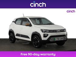 White New 2025 Dacia Spring Extreme Hatchback | £11,499 (Fair price)