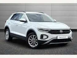 White Used 2022 VW T-Roc Life SUV | £22,359 (Fair price)