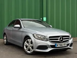 Silver Used 2017 Mercedes C200 Executive Sedan | £9,995 (Good price)